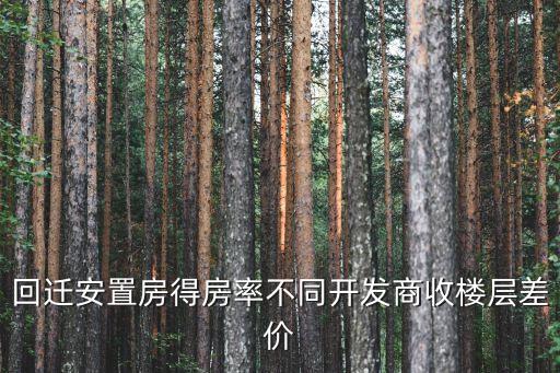 上海市動(dòng)遷安置房得房率，上海動(dòng)遷安置房平均每人幾平米