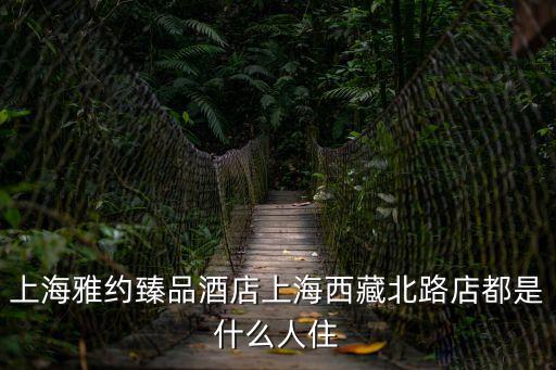 上海市雅約臻品酒店，上海雅約臻品酒店上海西藏北路店都是什么人住