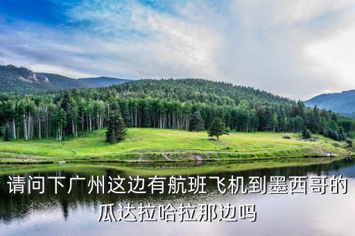 中國廣州直飛墨西哥航班，現(xiàn)在還有從廣州到墨西哥的直達航班嗎