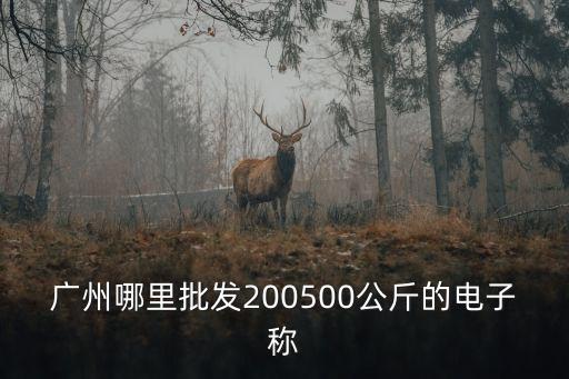 廣州哪里批發200500公斤的電子稱