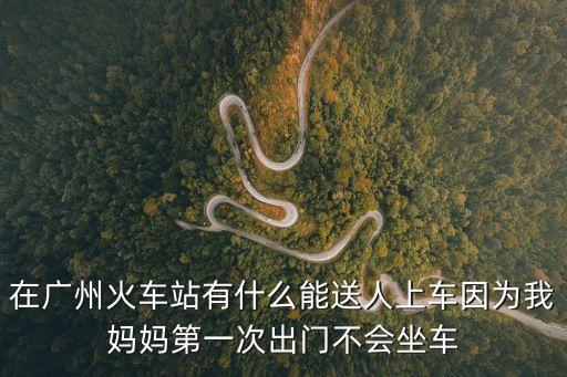在廣州火車站有什么能送人上車因為我媽媽第一次出門不會坐車
