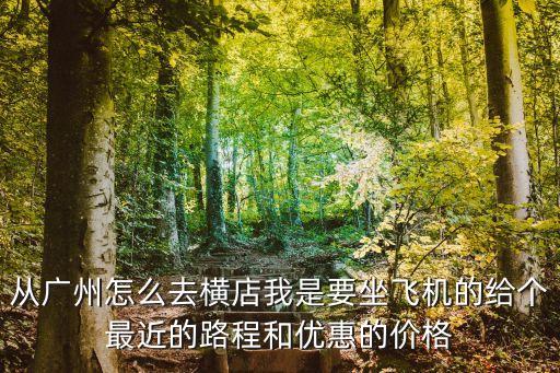 從廣州怎么去橫店我是要坐飛機的給個最近的路程和優惠的價格