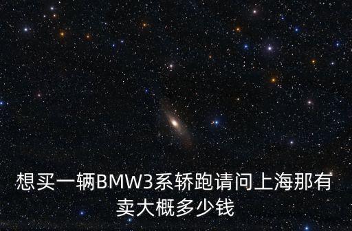 想買一輛BMW3系轎跑請(qǐng)問上海那有賣大概多少錢
