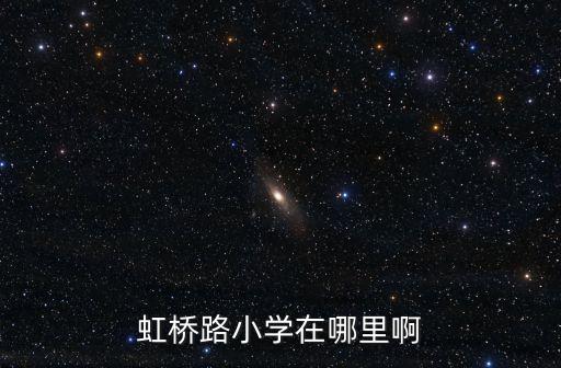 虹橋路小學在哪里啊