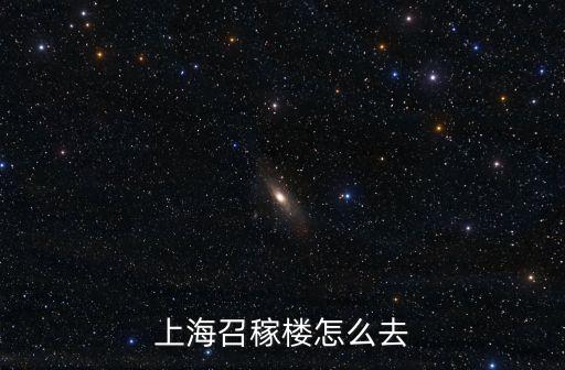 上海召稼樓怎么去