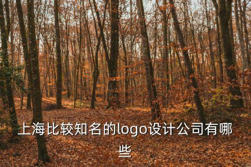上海比較知名的logo設(shè)計(jì)公司有哪些