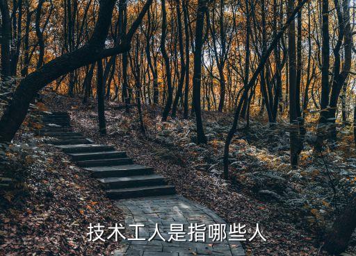 技術(shù)工人是指哪些人