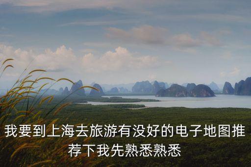 我要到上海去旅游有沒好的電子地圖推薦下我先熟悉熟悉
