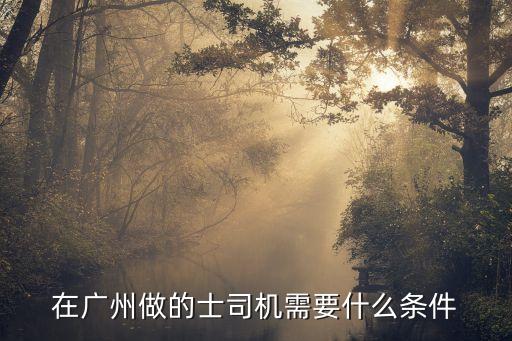 廣州有鵬出行司機加盟條件，在廣州開出租車需要的資金和條件