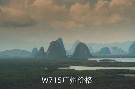 W715廣州價格