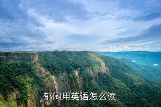 郁悶的英文，郁悶英語(yǔ)怎么讀