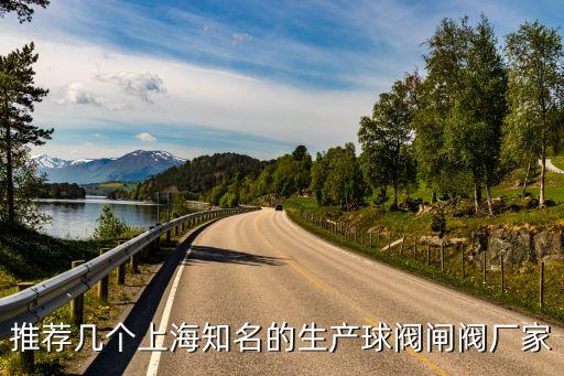推薦幾個上海知名的生產球閥閘閥廠家