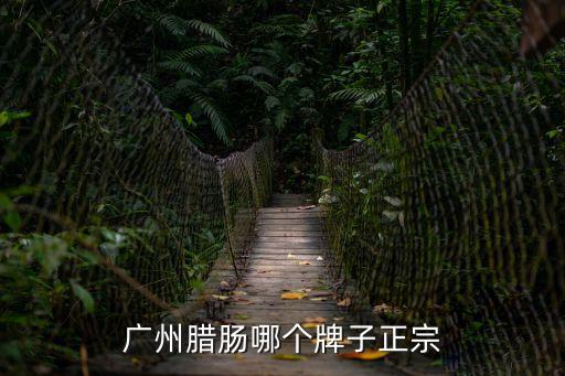 廣州臘腸哪個牌子正宗