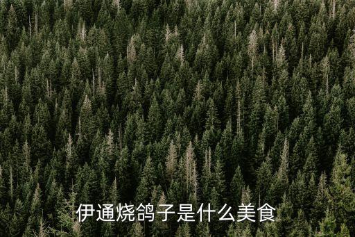 伊通燒鴿子是什么美食