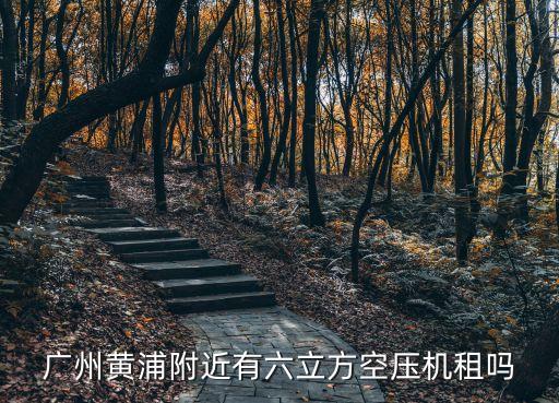 廣州黃浦附近有六立方空壓機租嗎