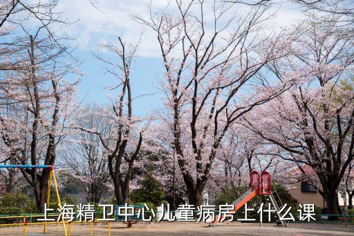 上海精衛(wèi)中心兒童病房上什么課