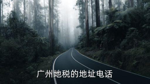 廣州地稅辦稅大廳服務網點，廣州地稅的地址電話