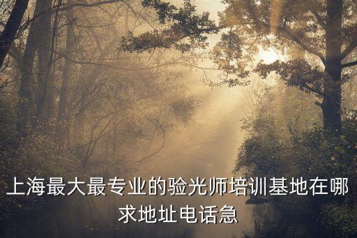 上海市專培基地，上海市職業培訓中心
