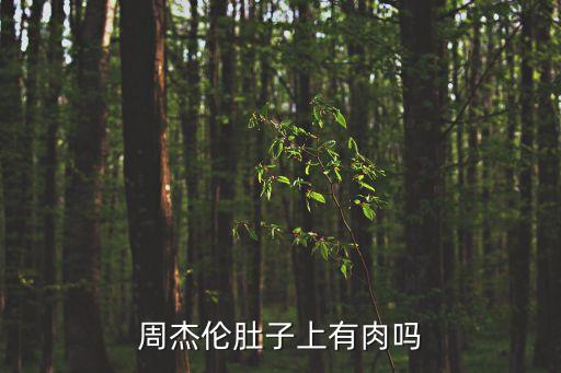 周杰倫肚子上有肉嗎