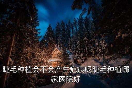 睫毛種植會不會產(chǎn)生疤痕呢睫毛種植哪家醫(yī)院好