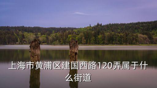 上海市打浦橋建國西路油政編碼，上海市黃浦區建國西路120弄屬于什么街道