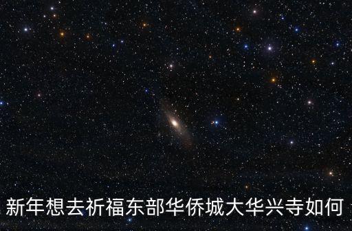 新年想去祈福東部華僑城大華興寺如何