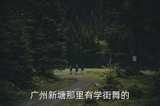 廣州新塘那里有學街舞的