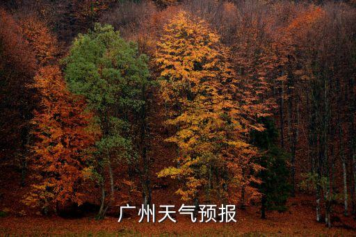 廣州天氣預(yù)報