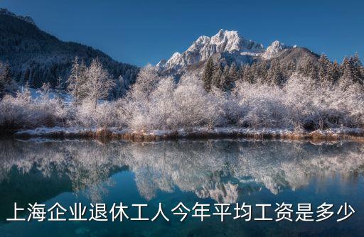 上海企業退休工人今年平均工資是多少