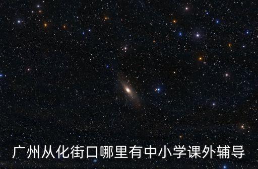 廣州從化教育孩子，從化市哪一家補習社好是小學的學生最好在流溪小學附近的有沒