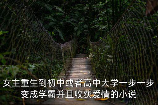 虐文女主當(dāng)學(xué)霸，女主重生在中學(xué)成為學(xué)霸然后追前世錯過的男主