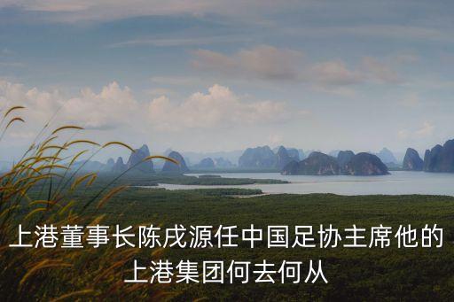上港董事長(zhǎng)陳戌源任中國(guó)足協(xié)主席他的上港集團(tuán)何去何從