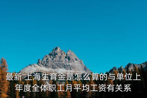 上海市事業單位生育金，我是上海的單位交的四金包括生育金嗎