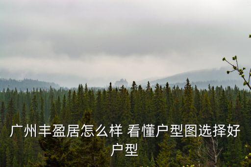 廣州豐盈居層高多少，建筑標高是48結構標高是015問層高是多少