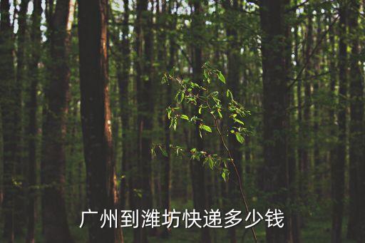 廣州到濰坊貨運(yùn)多少錢，廣州到濰坊快遞多少錢
