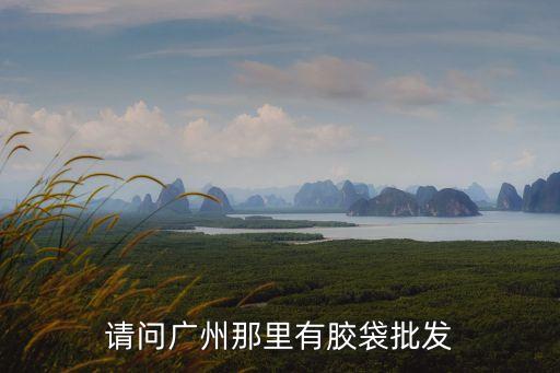 請問廣州那里有膠袋批發