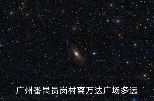 廣州番禺萬達(dá)廣場有多遠(yuǎn)，廣州高鐵南站到番禺萬達(dá)廣場多遠(yuǎn)