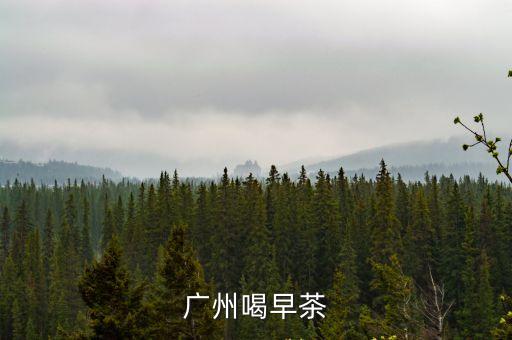 廣州人喝早茶好喝嗎，廣州喝早茶