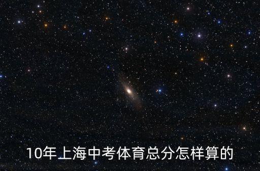 10年上海中考體育總分怎樣算的