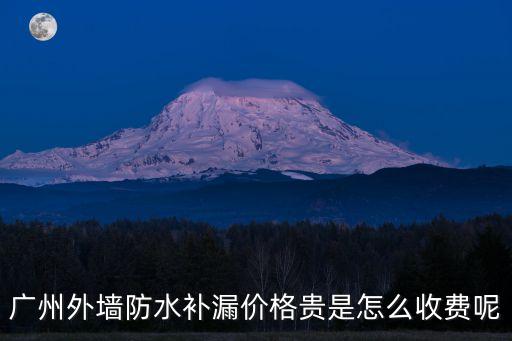 廣州市外墻滲漏維修價(jià)格，外墻滲水維修每平米多少錢(qián)