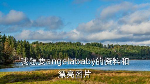 我想要angelababy的資料和漂亮圖片