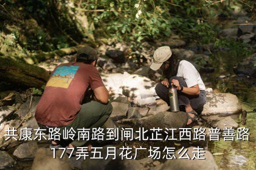 共康東路嶺南路到閘北芷江西路普善路177弄五月花廣場怎么走
