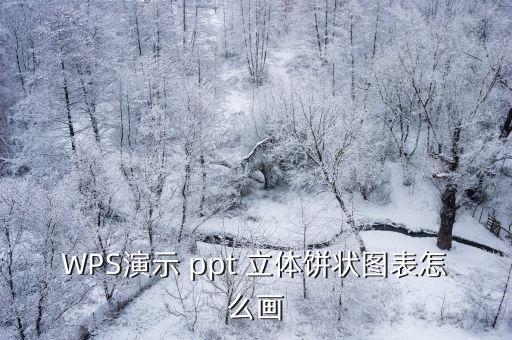 WPS演示 ppt 立體餅狀圖表怎么畫