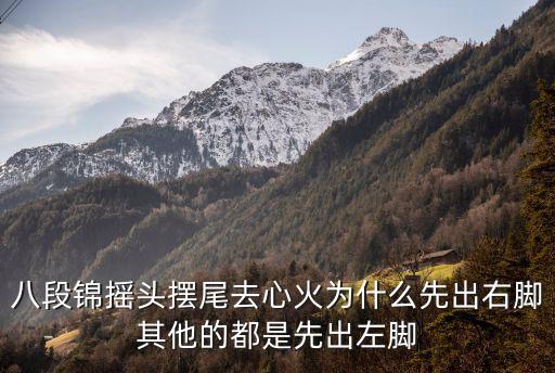 八段錦搖頭擺尾去心火為什么先出右腳其他的都是先出左腳
