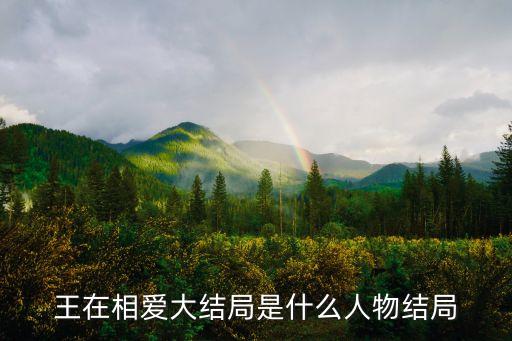 王在相愛大結局是什么人物結局