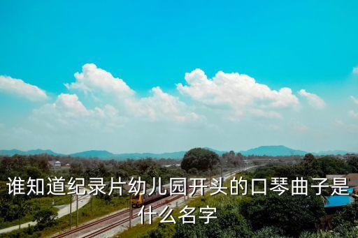 誰知道紀錄片幼兒園開頭的口琴曲子是什么名字