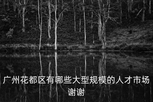 廣州花都區(qū)有哪些大型規(guī)模的人才市場謝謝
