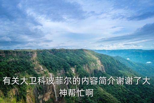 大衛科波菲爾故事梗概，梗概50100字