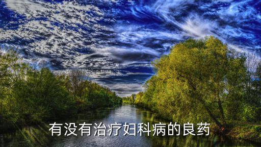 婦科藥，有沒有治療婦科病的良藥