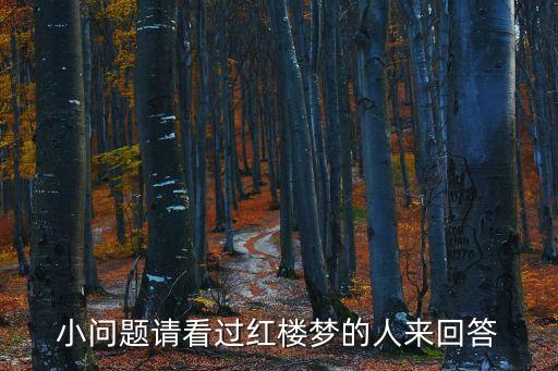 羅綺園，小問題請看過紅樓夢的人來回答